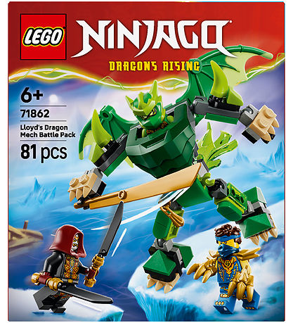 Lego Ninjago 71862 Lloyd's Dragon Mech Battle Pack 81Pcs Box