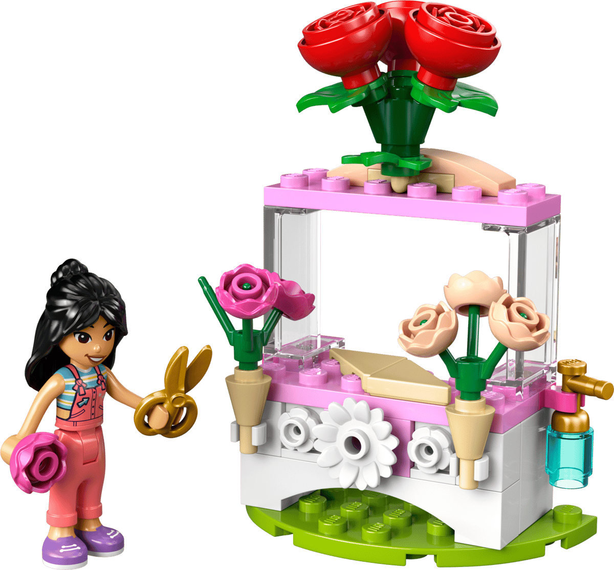 Lego Flower Stand with Roses 55pcs Lego Yallatoys