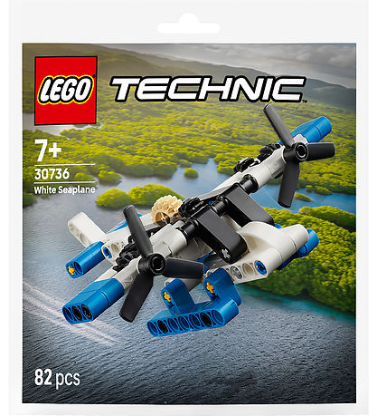 Lego Technic White Seaplane 82Pcs