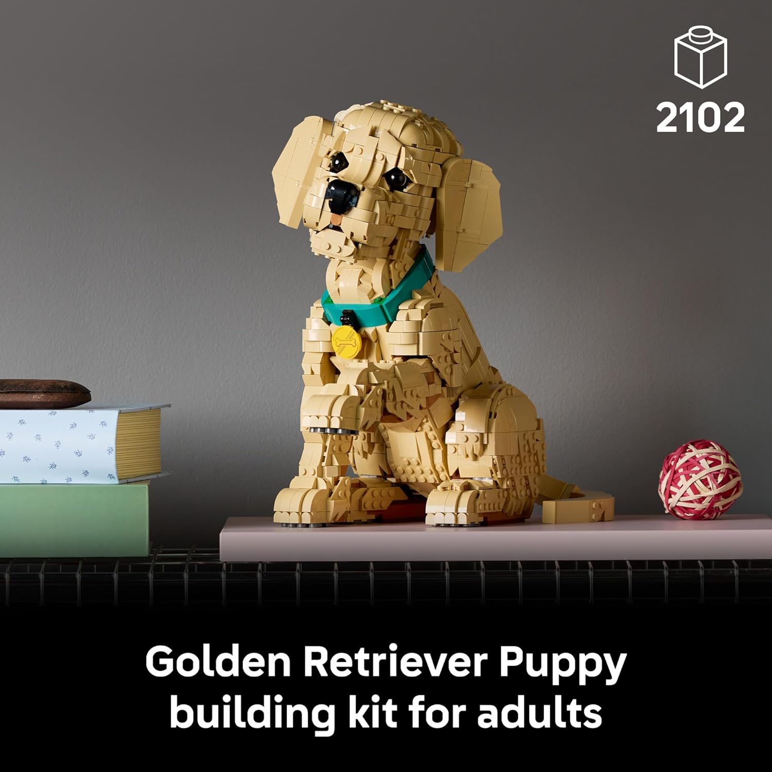 Lego Icons 11384 Golden Retriever Puppy 2102Pcs