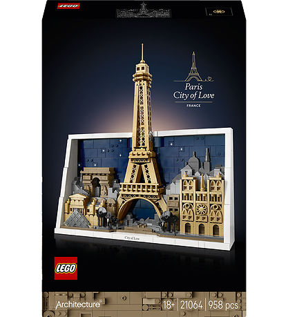 Lego Architecture 21064 Paris-City of Love Building Set 958Pcs