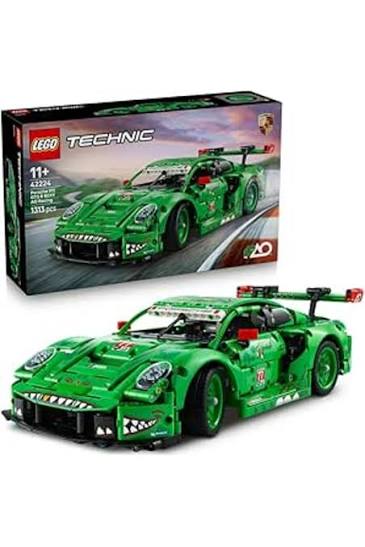 Lego Technic 42224 Porsche 911 Gt3 R Rexy Ao Racing Car 1313Pcs