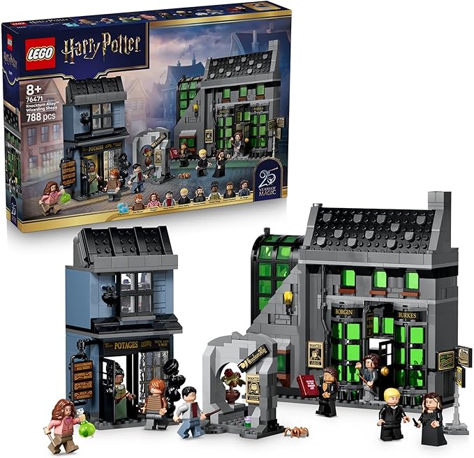 Lego Harry Potter 76471 Knockturn Alley Wizarding Shops 788Pcs