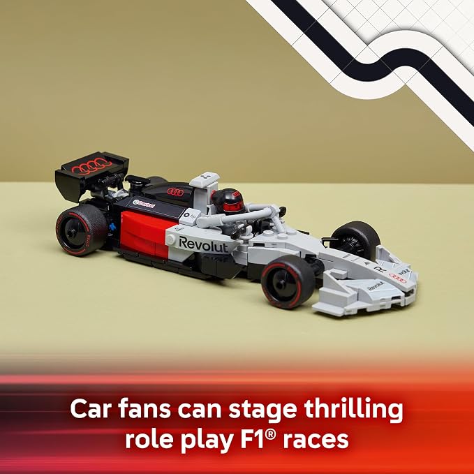 Lego Speed Champions 77259 Audi Revolut F1 Team R26 Race Car 216Pcs