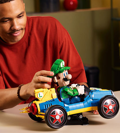 Lego Super Mario 72050 Mario Kart Luigi And Mach 8-2234Pcs