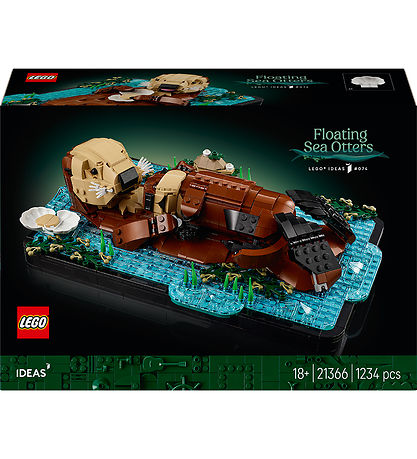 Lego Ideas 21366 Floating Sea Otters 1234Pcs