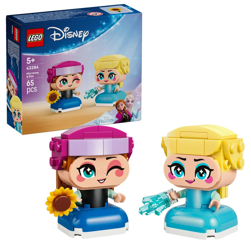 Lego Disney Princess 43284 Mini Anna and Elsa 65Pcs