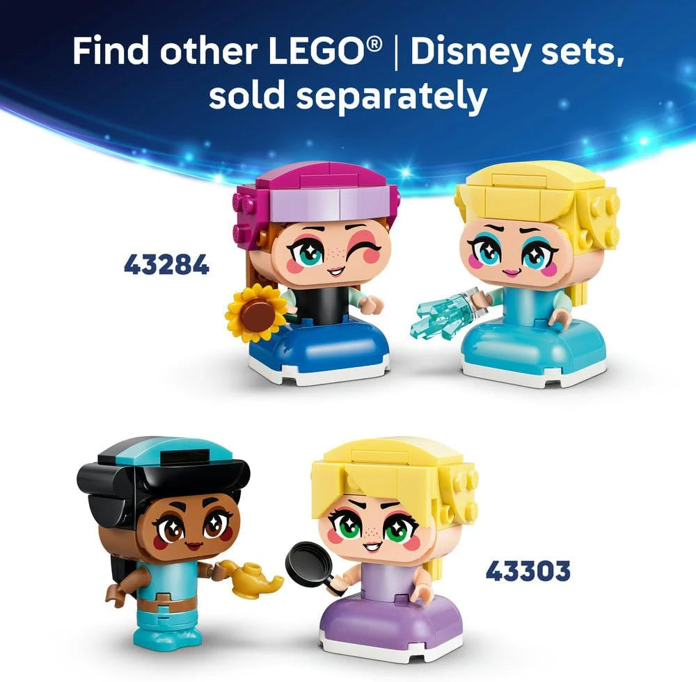 Lego Disney 43291 Mini Belle and Tiana With Castle 358Pcs