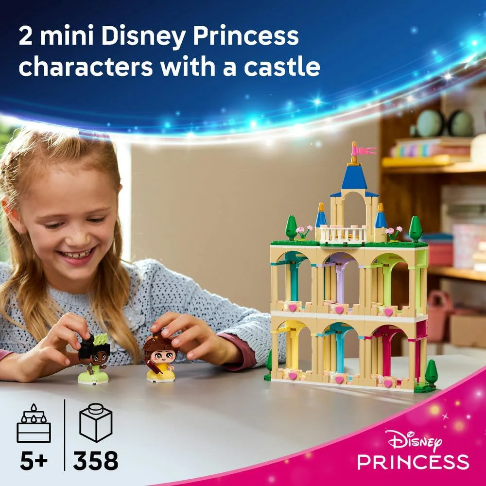 Lego Disney 43291 Mini Belle and Tiana With Castle 358Pcs