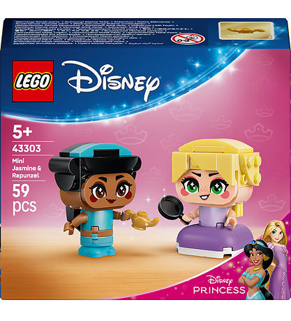 Lego Disney 43303 Mini Models Of Jasmin And Rapunzel 59Pcs