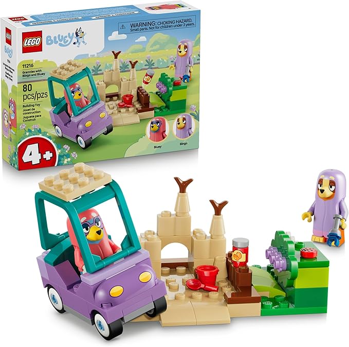 Lego 11216 Bluey-Grannies with Bingo and Bluey 80Pcs