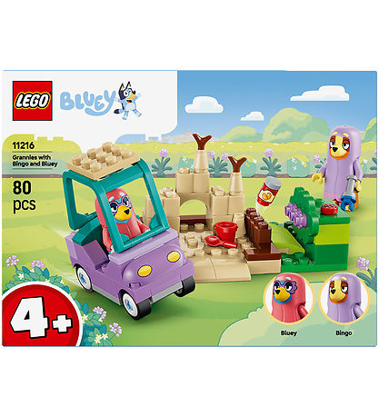 Lego 11216 Bluey-Grannies with Bingo and Bluey 80Pcs Box