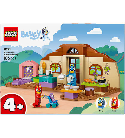 Lego 11221 Bluey-School with Rusty and Bluey 106Pcs Box