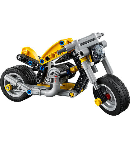 Lego Technic 42225 Yellow Motorcycle Final