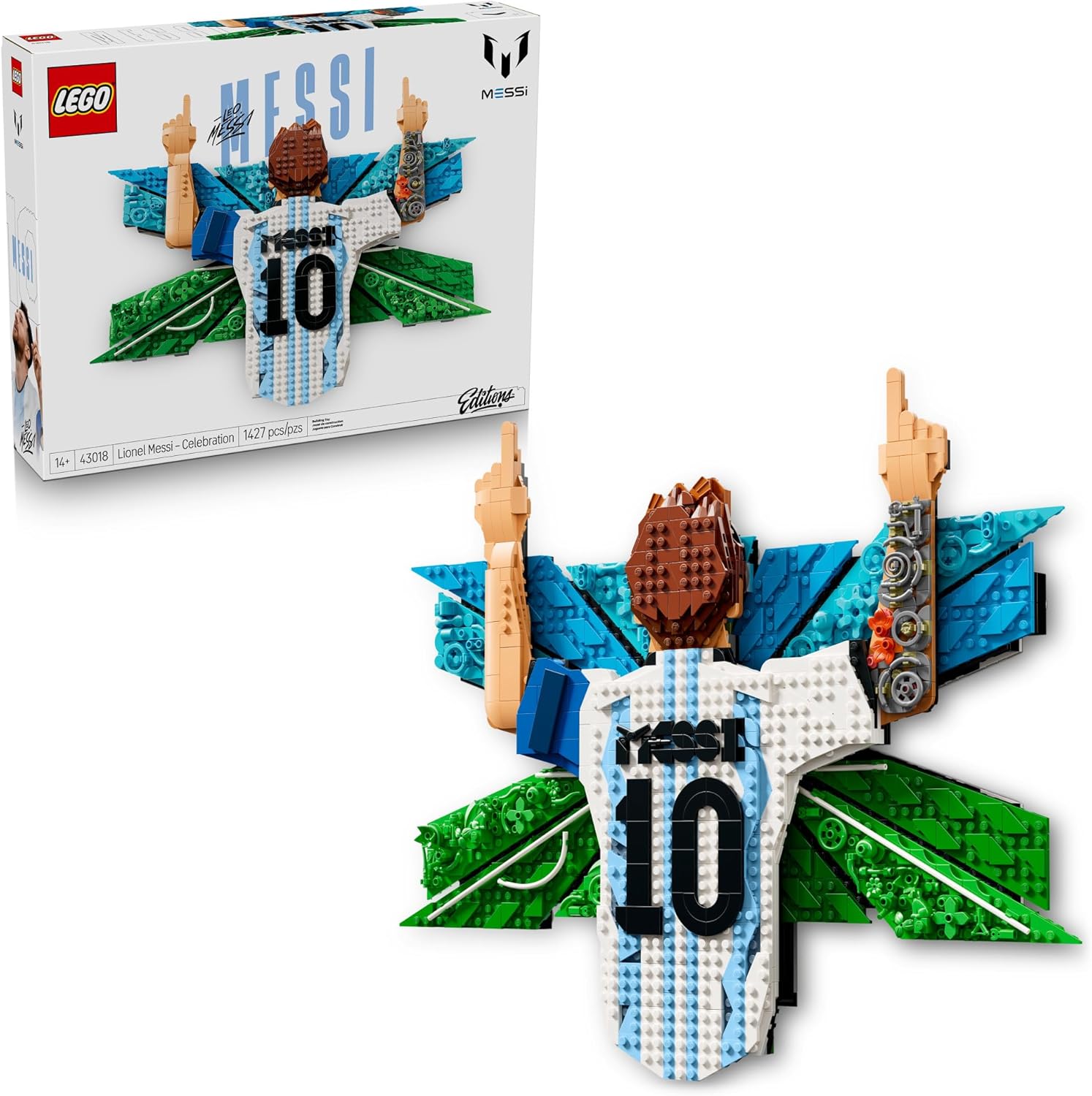Lego Editions Lionel Messi Celebration 2026 with 1427pcs