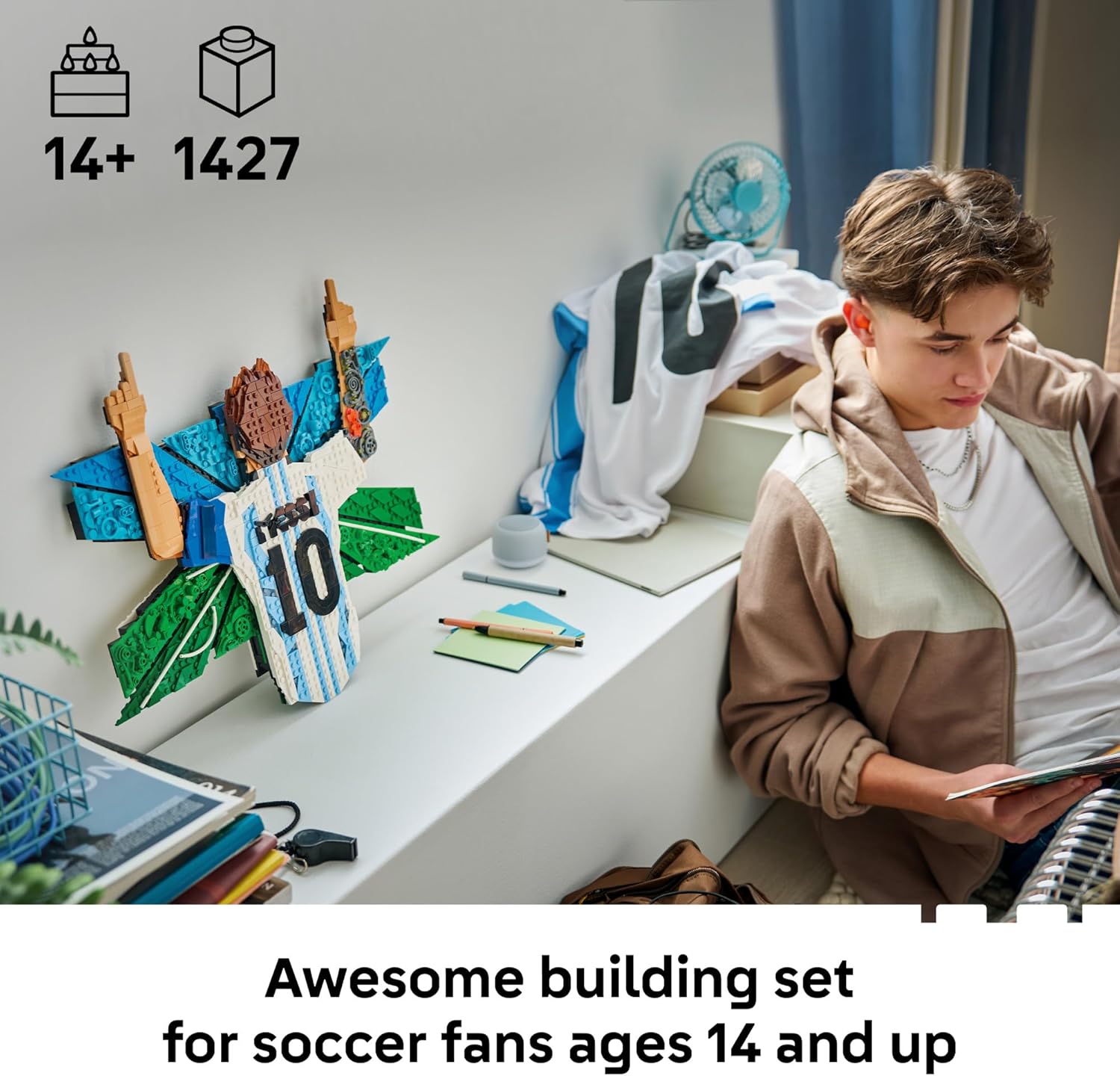 Lego Editions Lionel Messi Celebration 2026 with 1427pcs