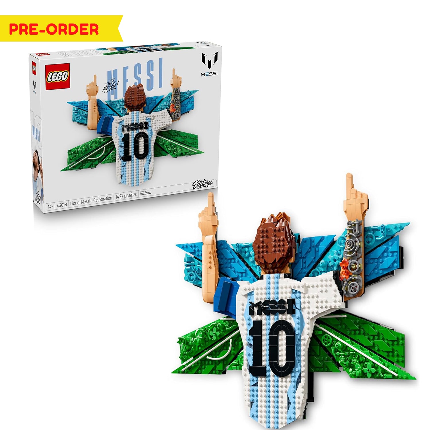 Lego Editions Lionel Messi Celebration 2026 with 1427pcs