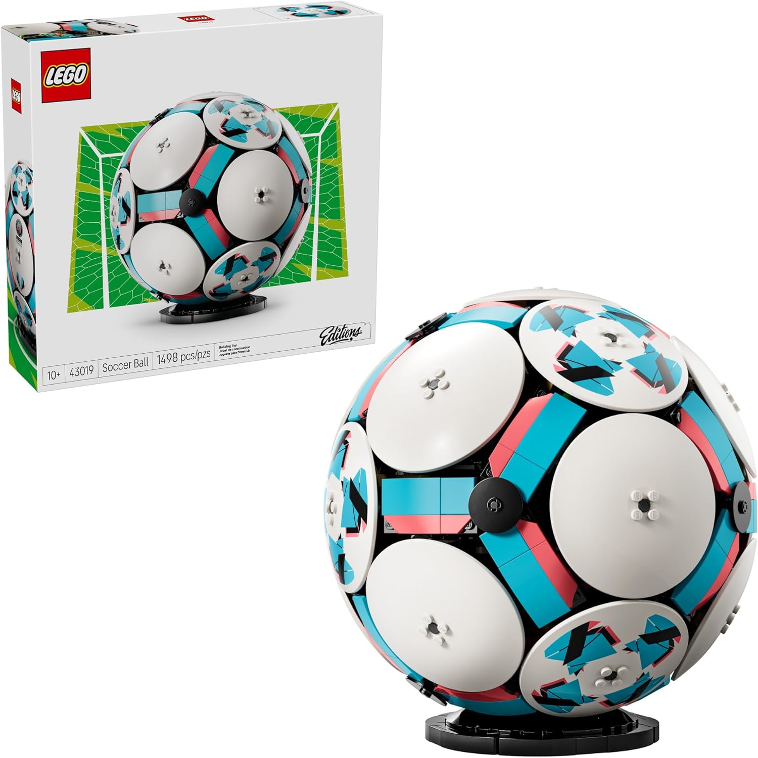 Lego Editions Soccer Ball 43019 with 1498pcs