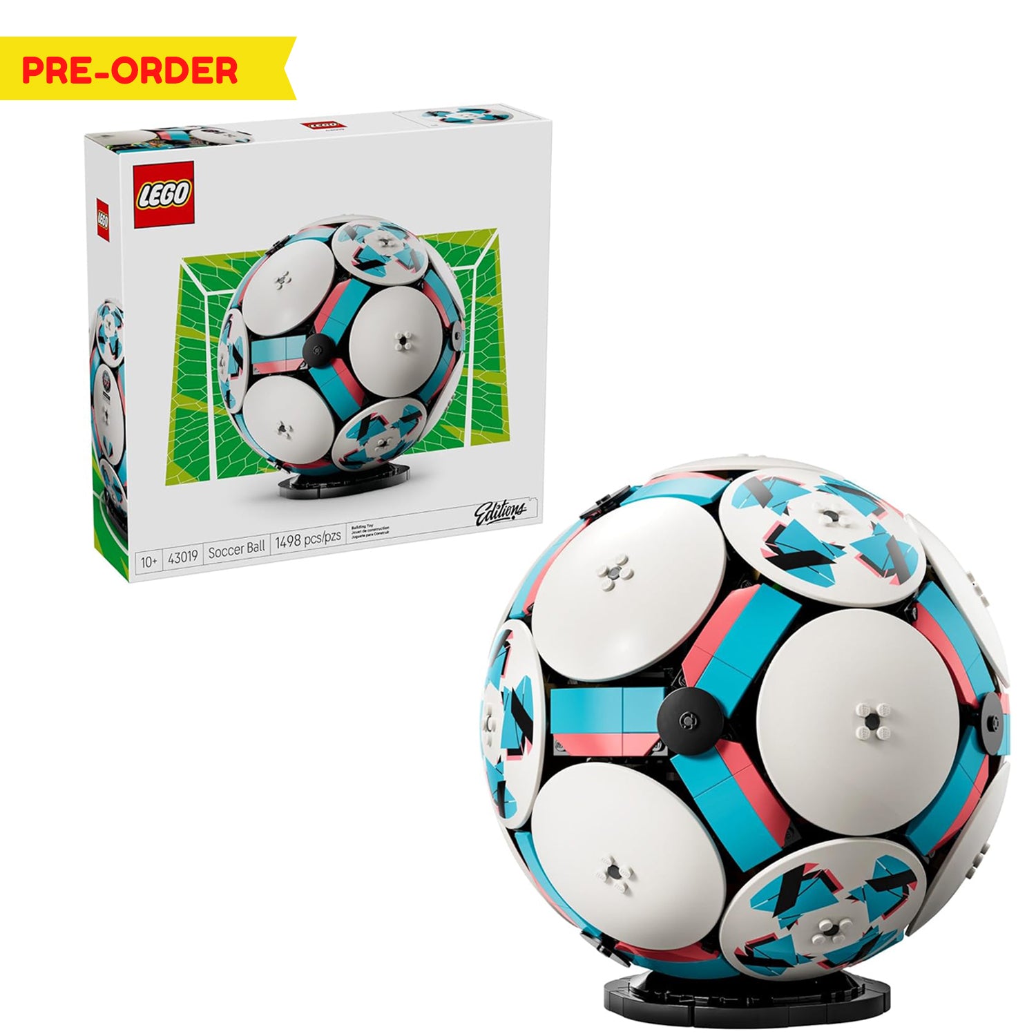 Lego Editions Soccer Ball 43019 with 1498pcs
