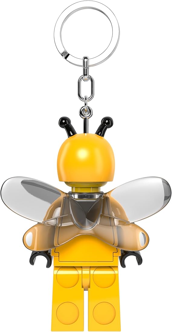 Lego IQ Minifigurines Keychain Light Bumblebee Girl Back