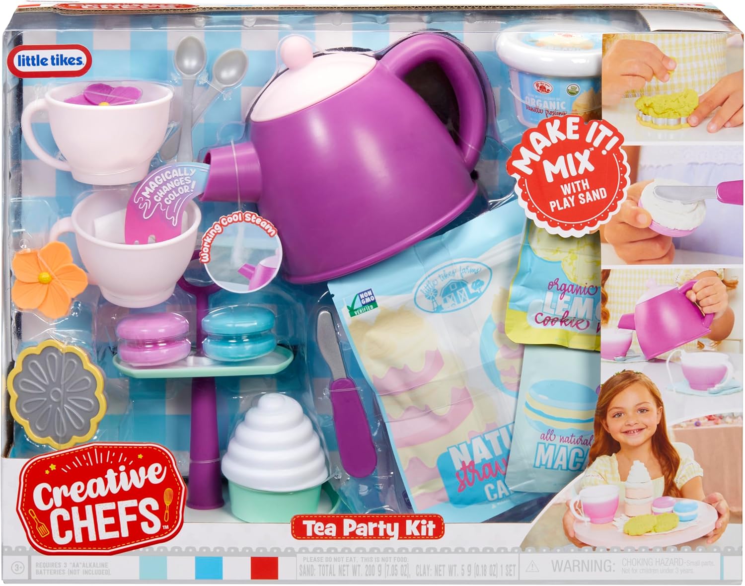 Little Tikes Creative Chefs Tea Party Kit Little Tikes Yallatoys