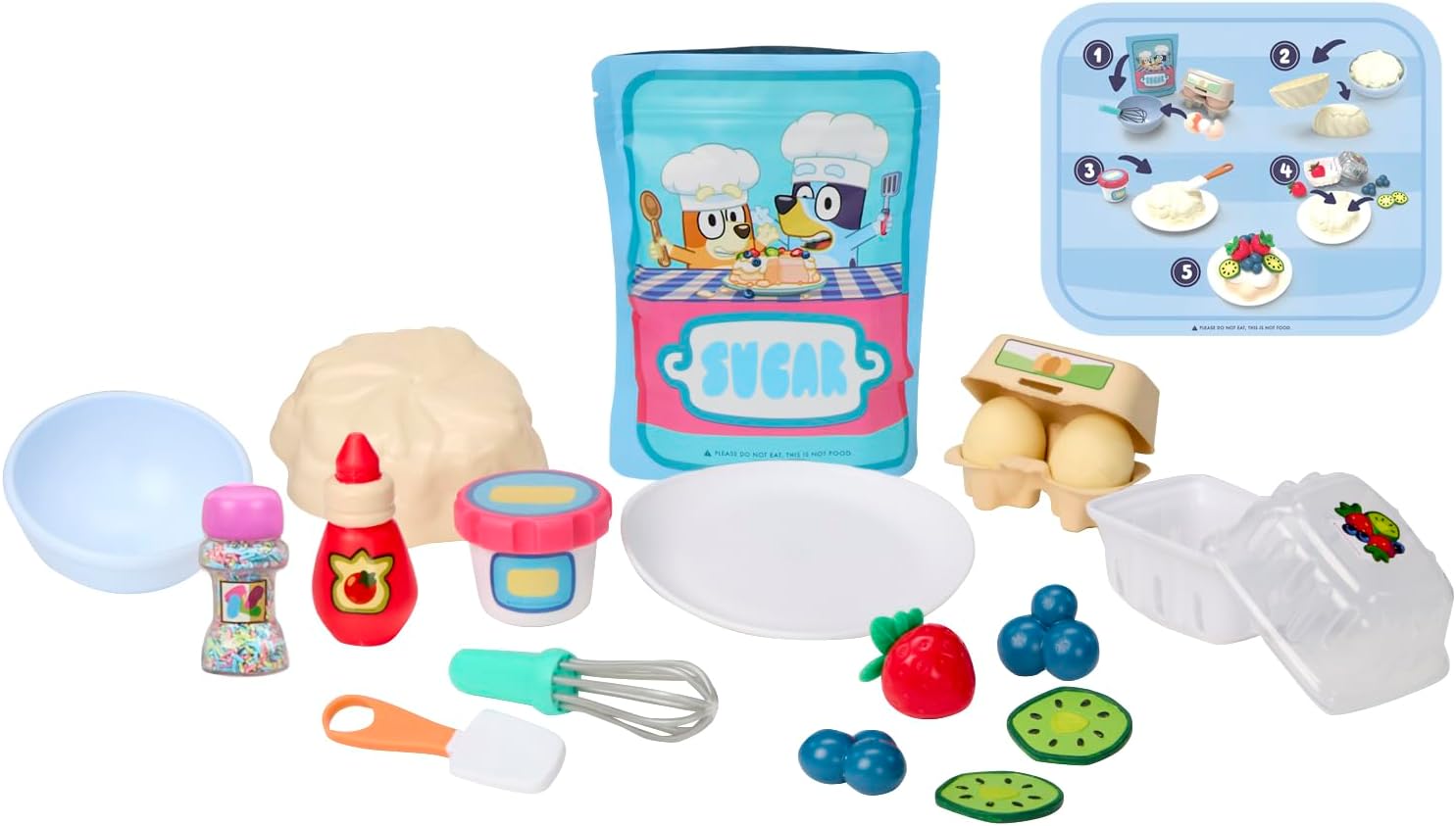 Little Tikes Creative Chefs Bluey Pavlova Cake Kit Little Tikes Yallatoys