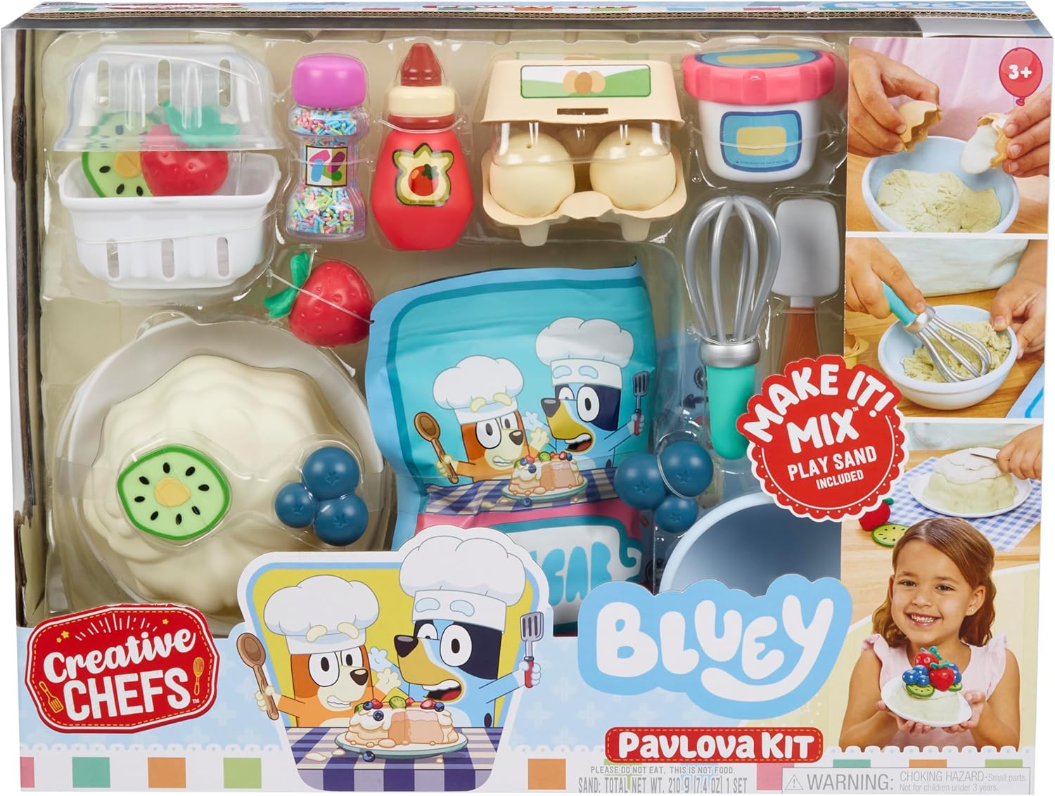 Little Tikes Creative Chefs Bluey Pavlova Cake Kit Little Tikes Yallatoys