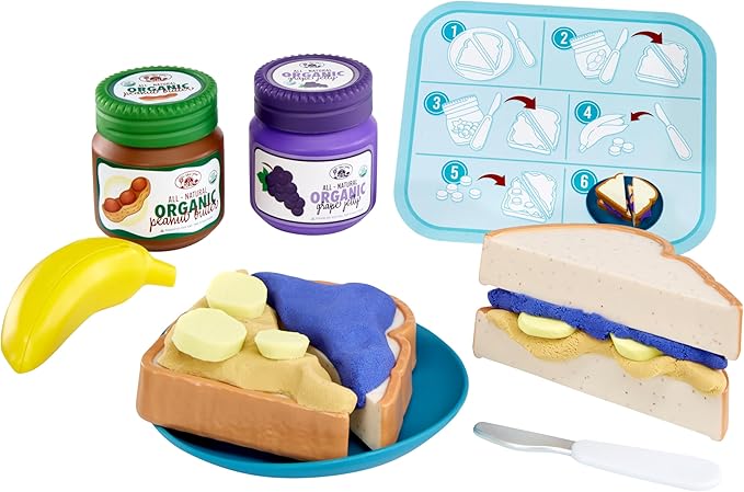 Little Tikes Creative Chefs Peanut Butter and Jelly Kit Little Tikes Yallatoys