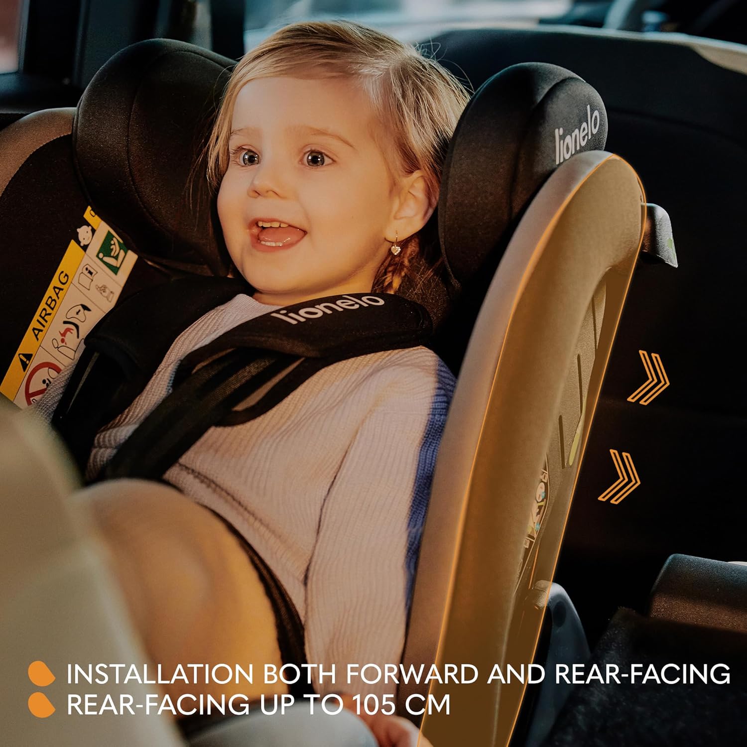 Lionelo Baby Car Seat AART i-Size for Kids 0 to 36kg Lionelo Yallatoys