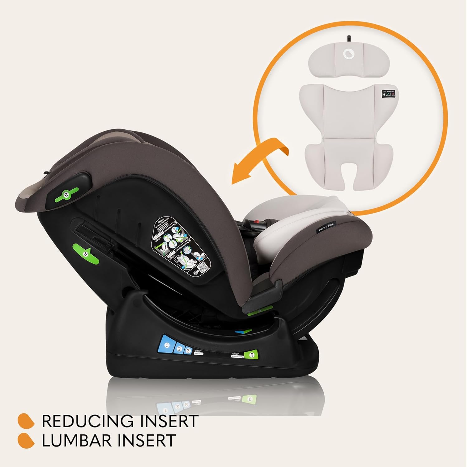 Lionelo Baby Car Seat AART i-Size for Kids 0 to 36kg Lionelo Yallatoys