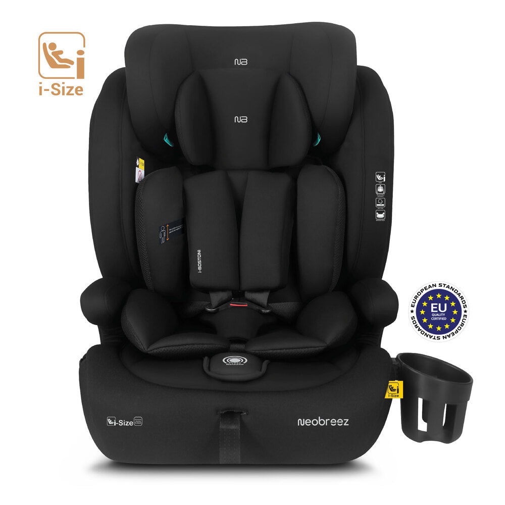 Neobreez i Bostoni 3 In 1 Toddler i Size Car Seat Black Neobreez Yallatoys