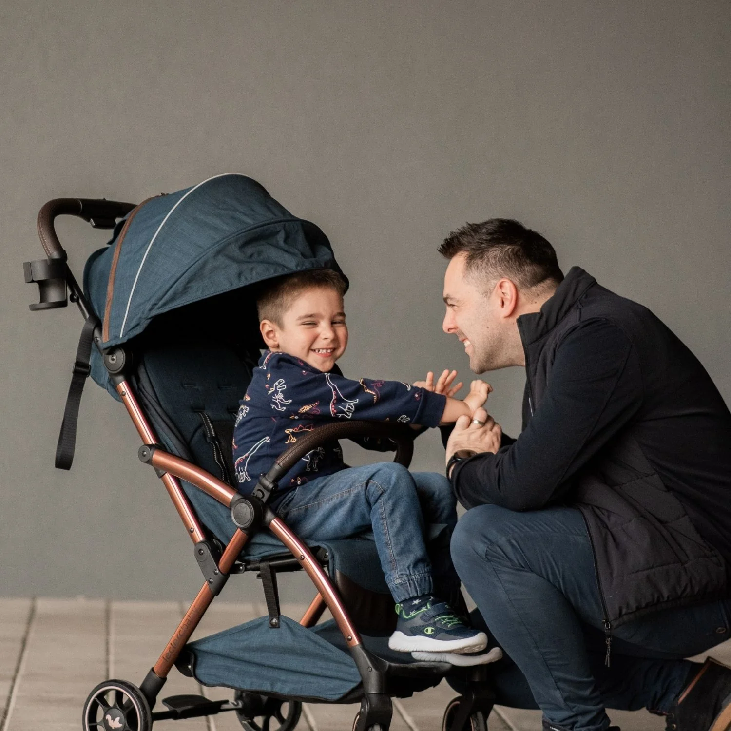 Leclerc Baby Influencer Air Stroller Denim Blue Leclercbaby Yallatoys
