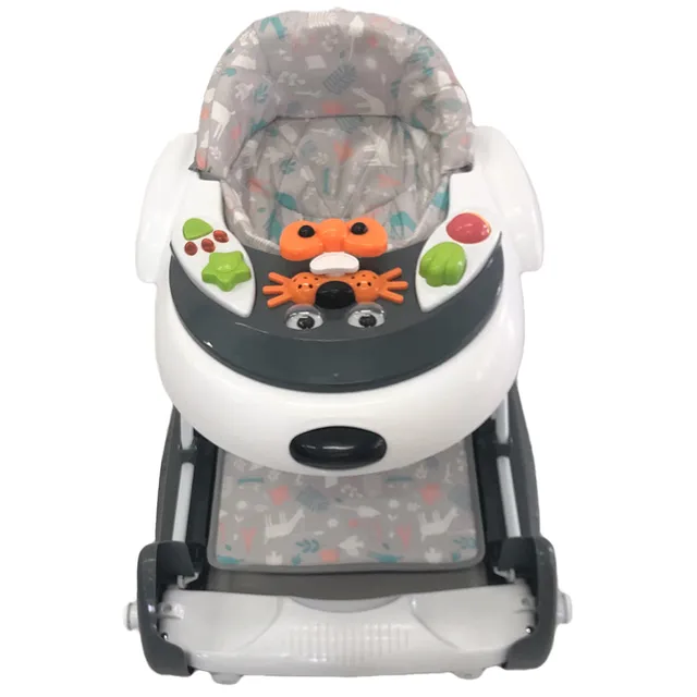 Little Learners 2 In 1 Baby Walker And Jumper Grey Little Learners Yallatoys