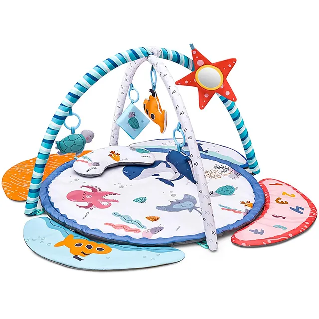 Little Learners Ocean Theme Baby Playmat With Toys