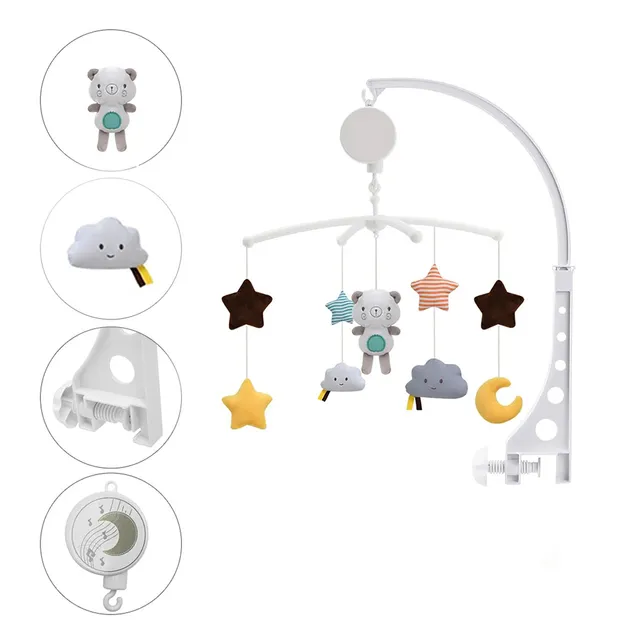 Little Learners Wind Up Mobile Bear Little Learners Yallatoys