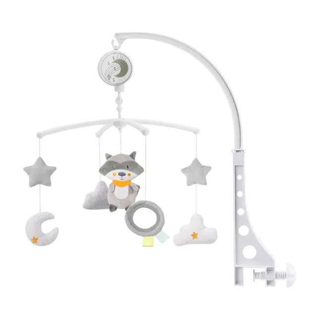 Little Learners Wind Up Crib Mobile Raccoon Little Learners Yallatoys