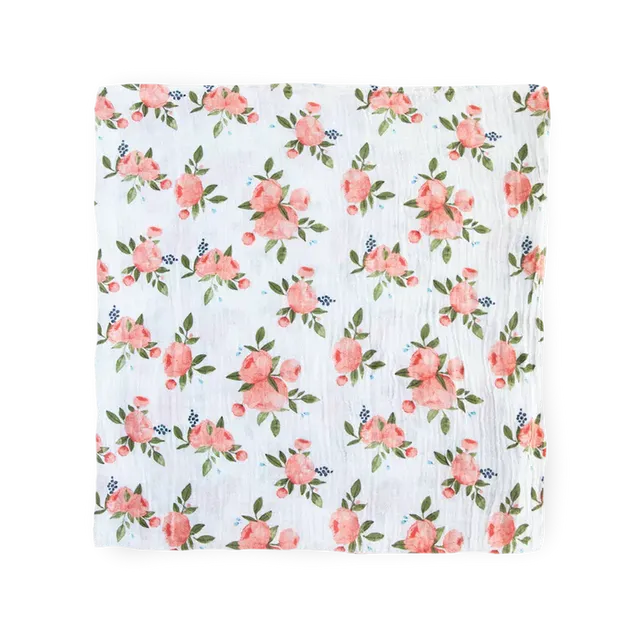Little Unicorn Cotton Muslin Swaddle 3 Pack Watercolor Roses 2 Little Unicorn Yallatoys
