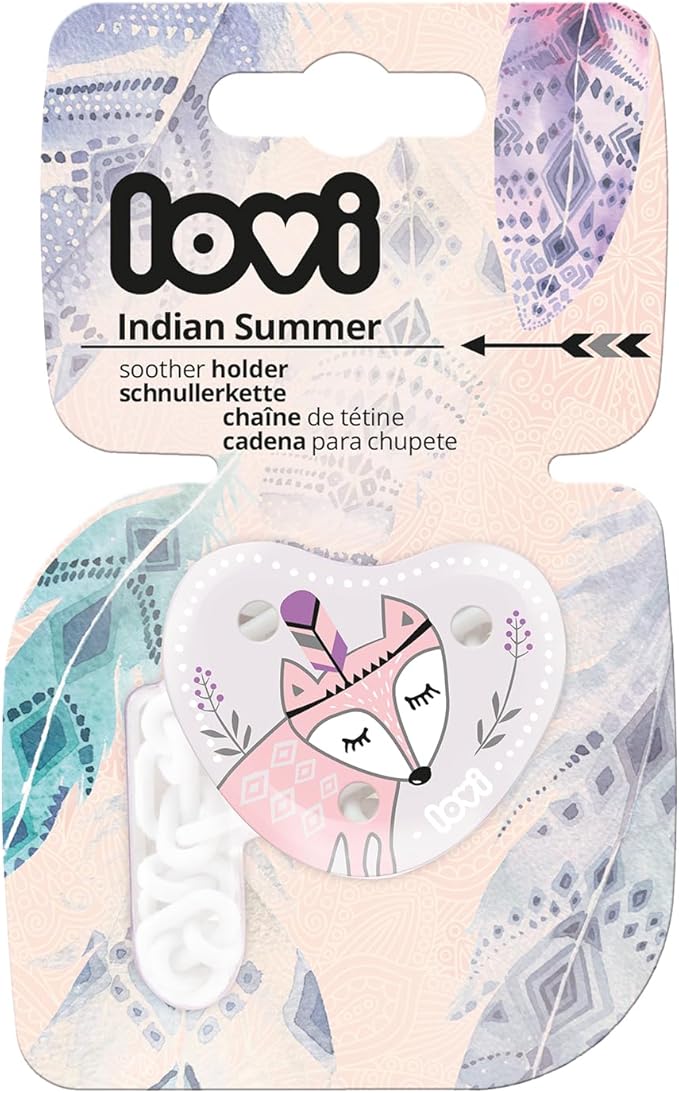Lovi Indian Summer Soother Holder Girl Lovi Baby Yallatoys