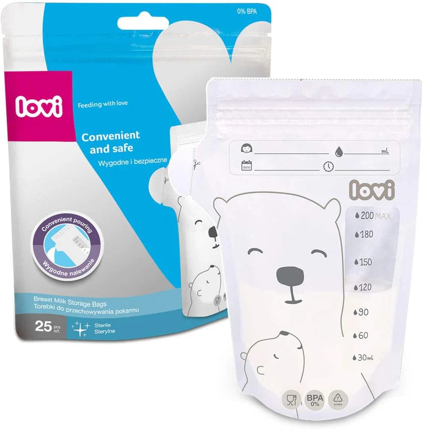 Lovi Baby Breast Milk Storage Bags 25PCS Lovi Baby Yallatoys