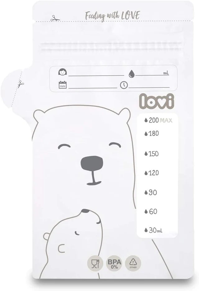 Lovi Baby Breast Milk Storage Bags 25PCS Lovi Baby Yallatoys