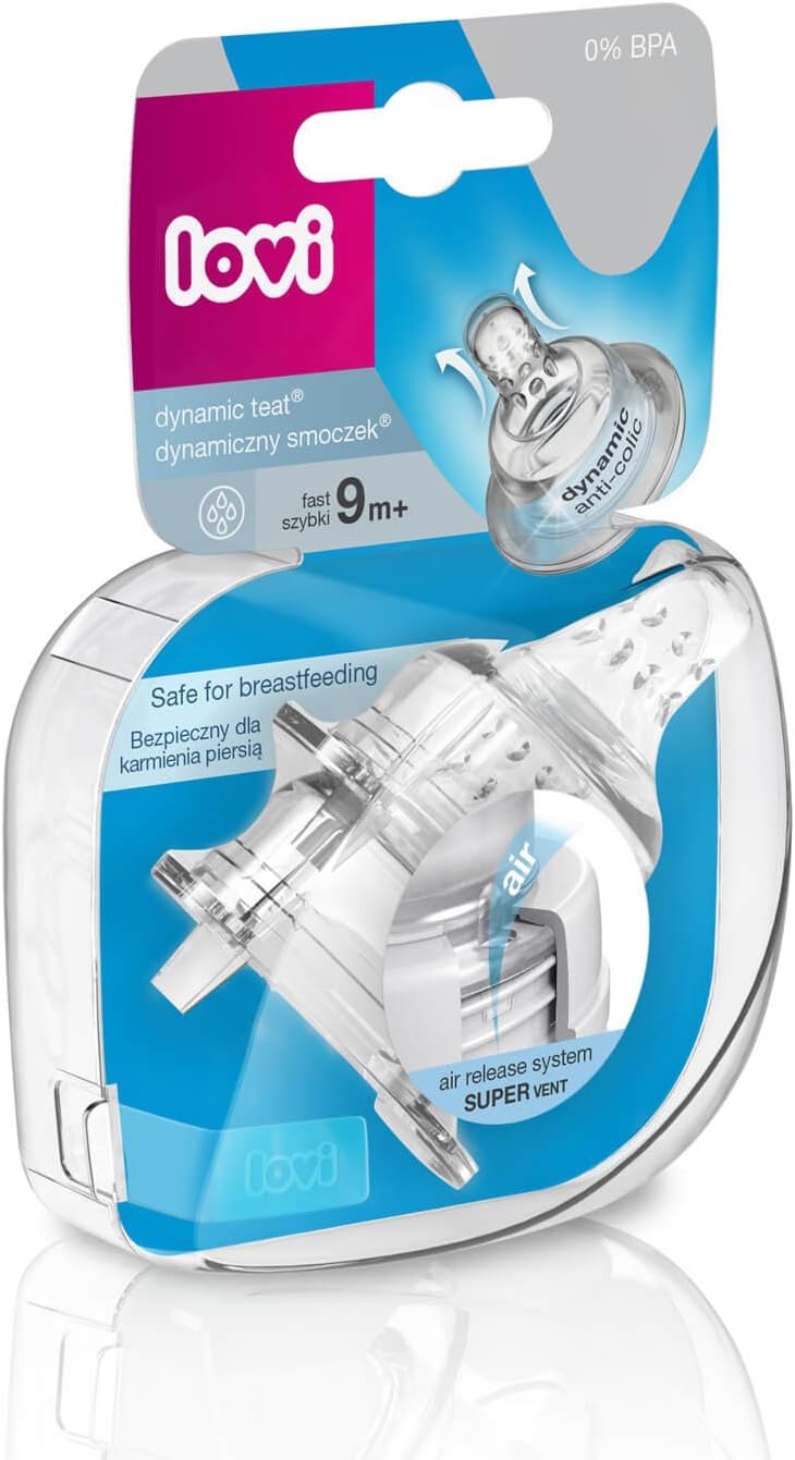 Lovi Baby Dynamic Teat 9M+ Fast 2PCS Lovi Baby Yallatoys