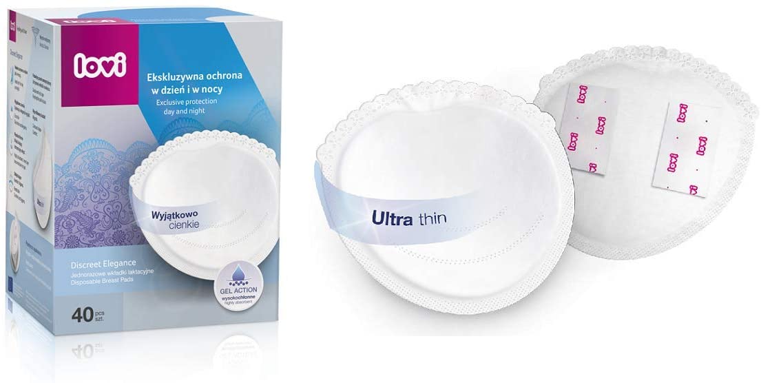 Lovi Baby Disposable Breast Pads White 40PCS Lovi Baby Yallatoys