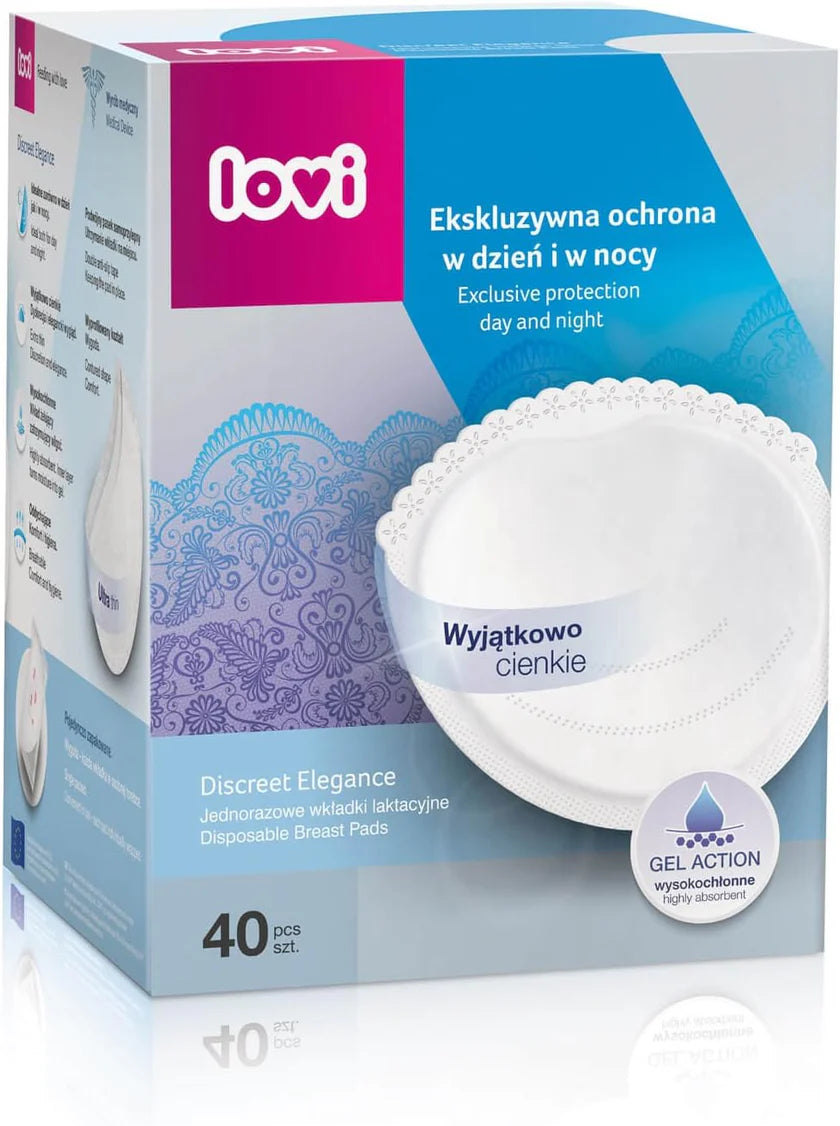 Lovi Baby Disposable Breast Pads White 40PCS Lovi Baby Yallatoys