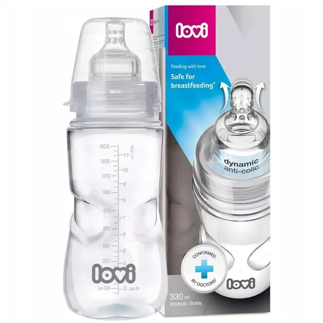 Lovi Baby Medical+ Bottle 9M+ 330ML Lovi Baby Yallatoys
