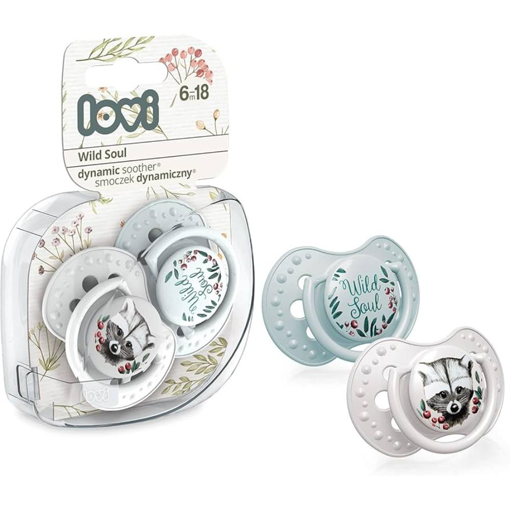 Lovi Baby Soother Wild Soul Boy 0-3M 2PCS Lovi Baby Yallatoys