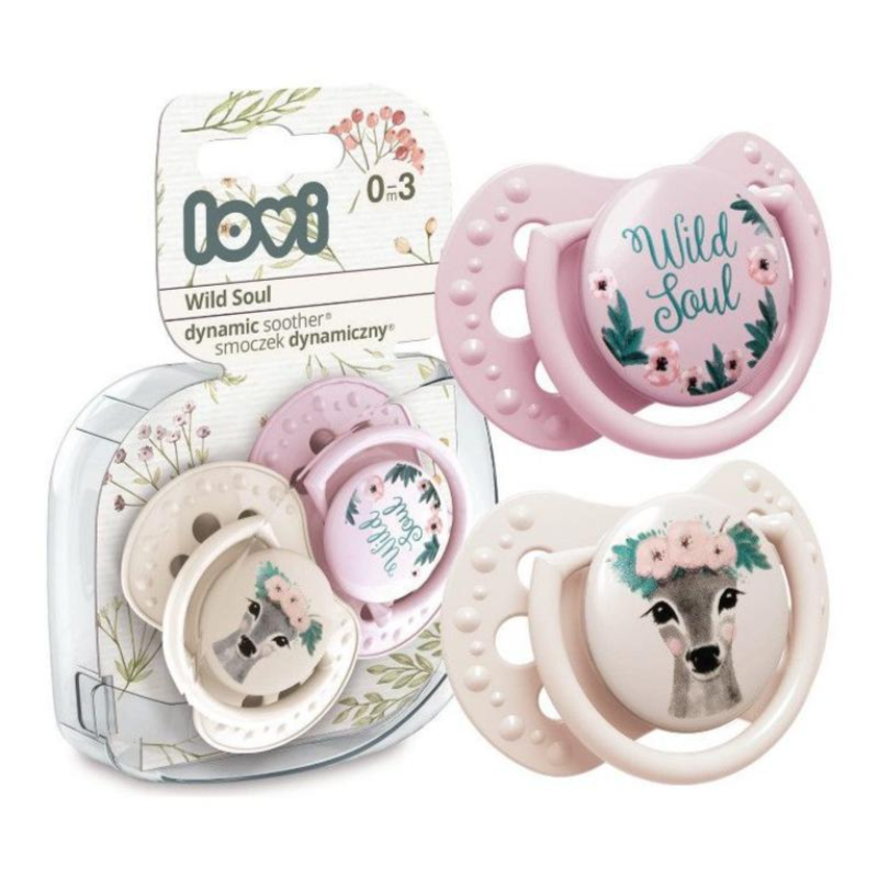 Lovi Baby Soother Wild Soul Girl 0-3M 2PCS Lovi Baby Yallatoys