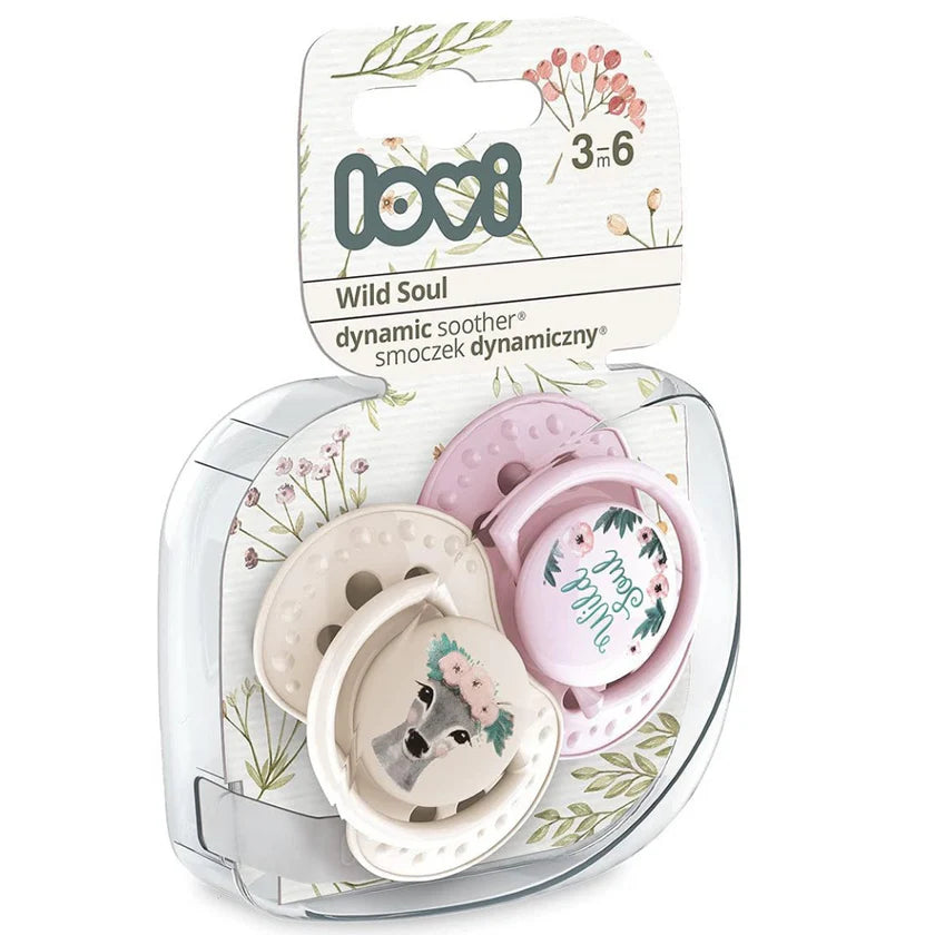 Lovi Baby Soother Wild Soul Girl 3-6M 2PCS Lovi Baby Yallatoys