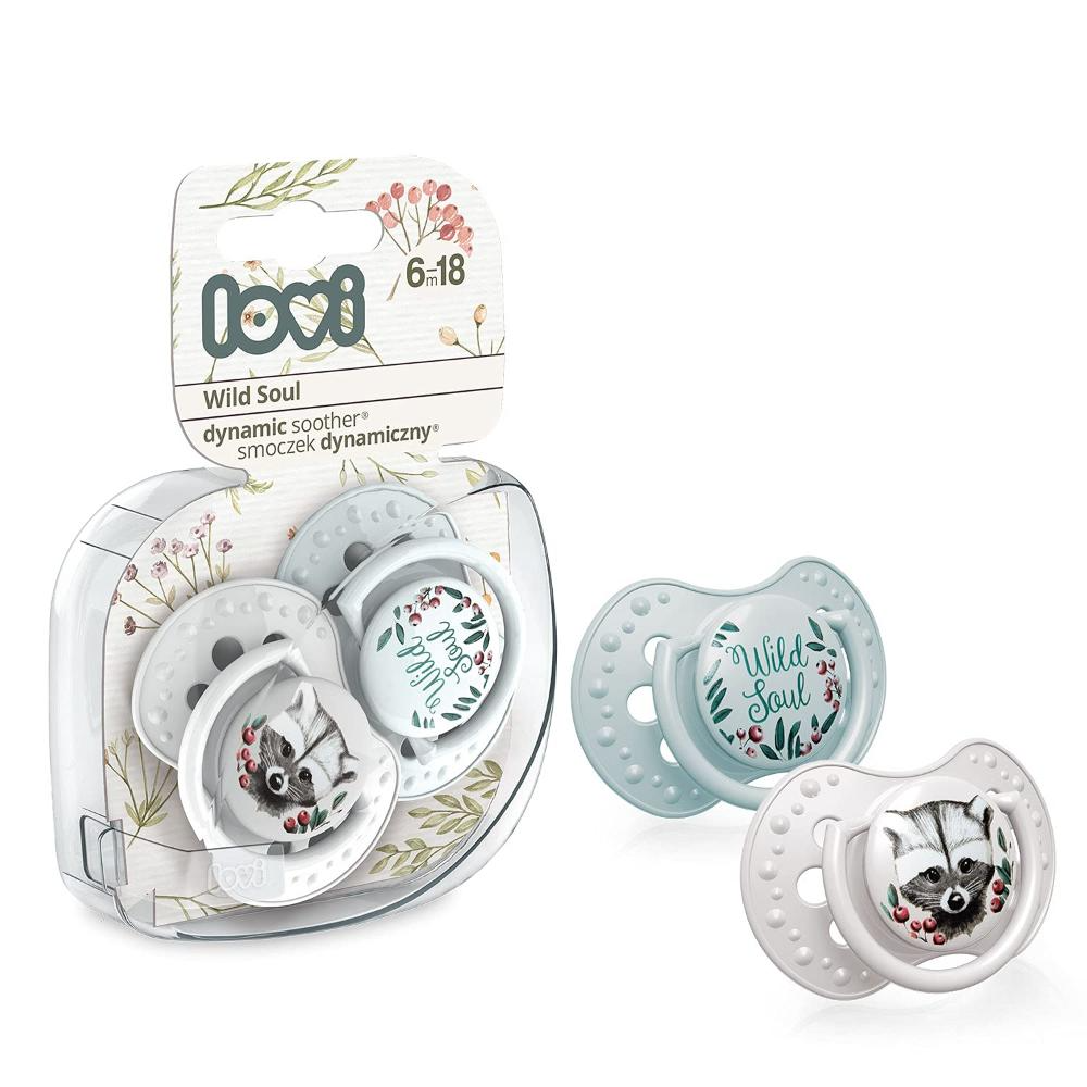 Lovi Baby Soother Wild Soul Boy 6-18M 2PCS Lovi Baby Yallatoys