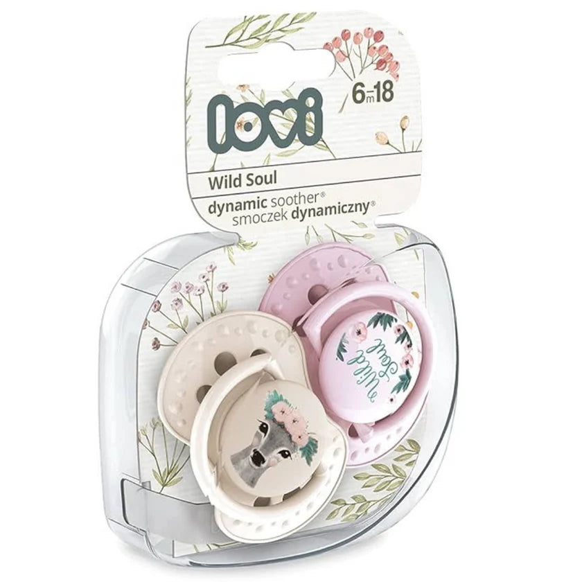 Lovi Baby Soother Wild Soul Girl 6-18M 2PCS Lovi Baby Yallatoys