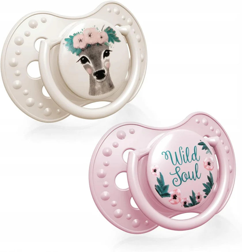 Lovi Baby Soother Wild Soul Girl 6-18M 2PCS Lovi Baby Yallatoys